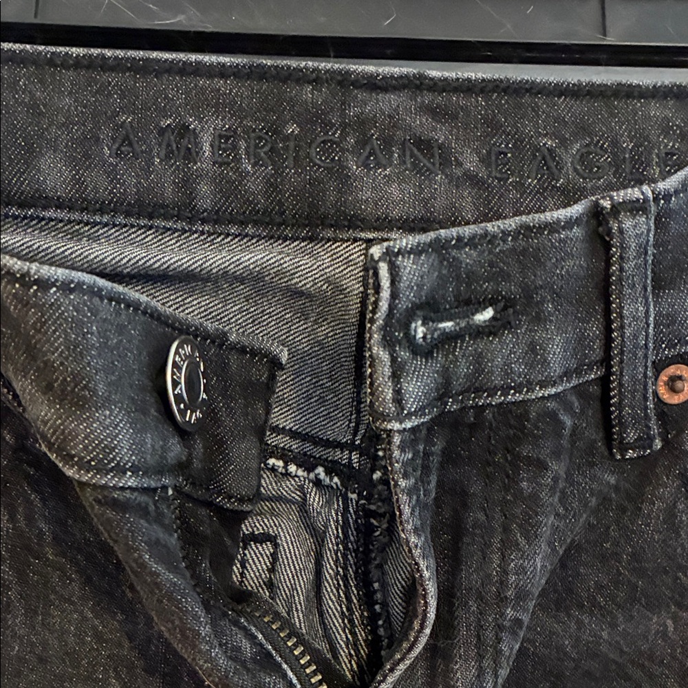 American Eagle Outfitters Black Straight Leg Pants